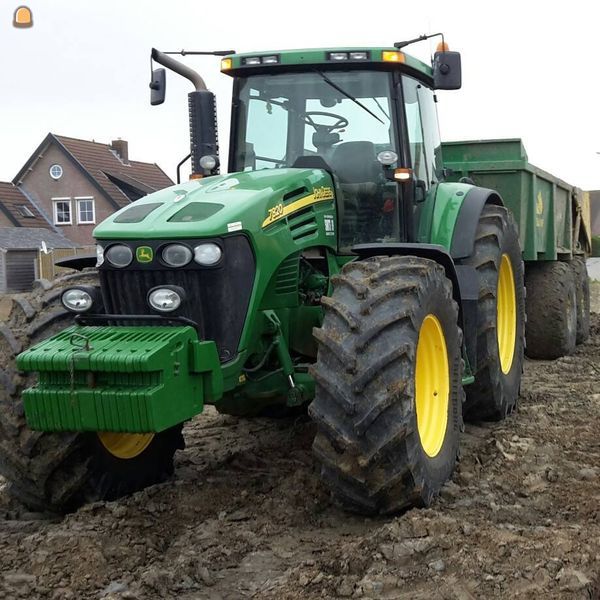 John Deere 7820 + Mullie gt 20