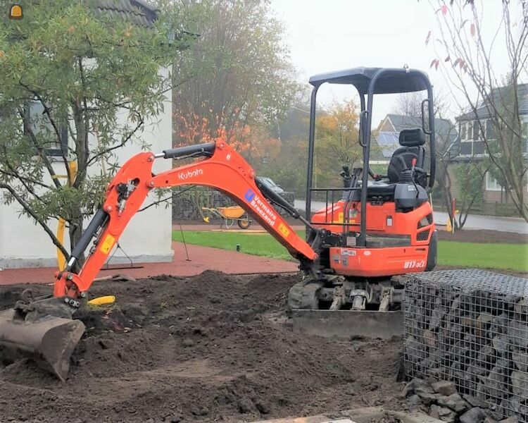 Kubota U17 minikraan