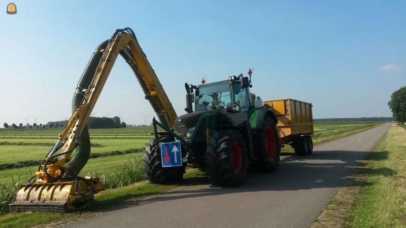 Fendt 720 maaizuig combinatie