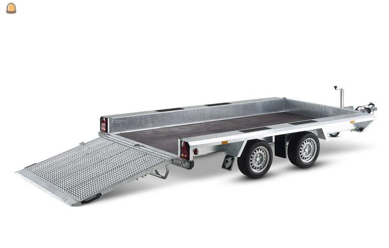 Aanhanger schamelwagen 5 meter