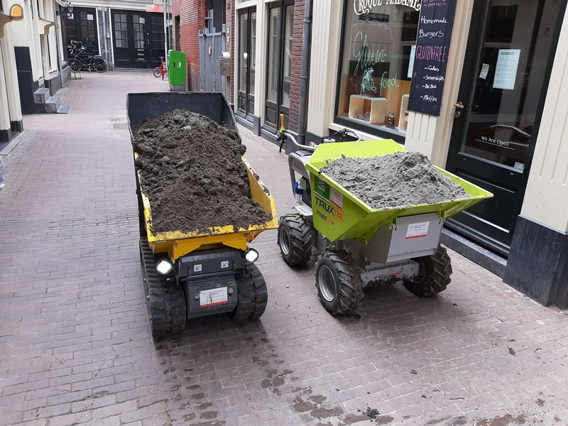 Electrische minidumper 400l