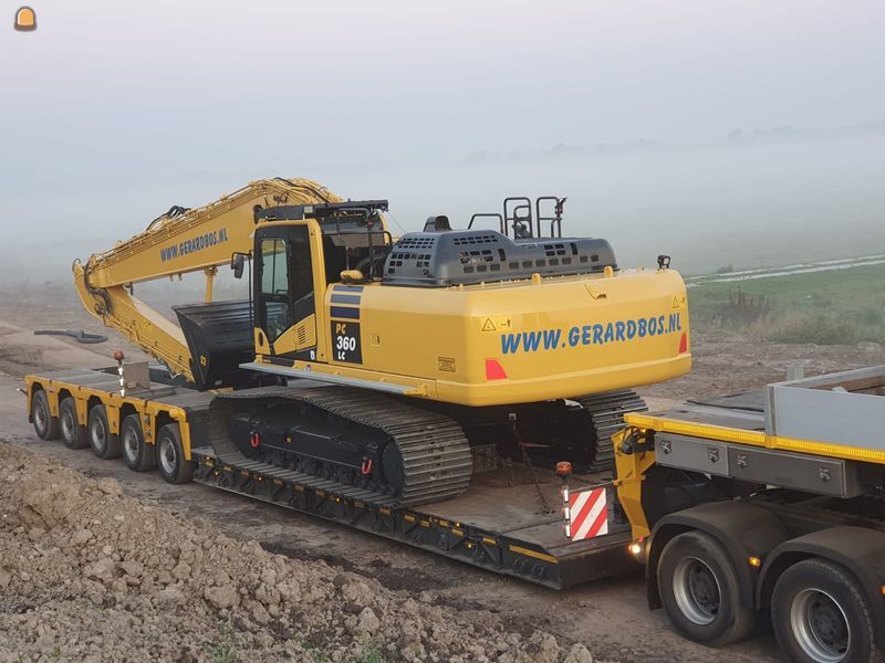 Komatsu PC360 SLF-11+LEICA GPS