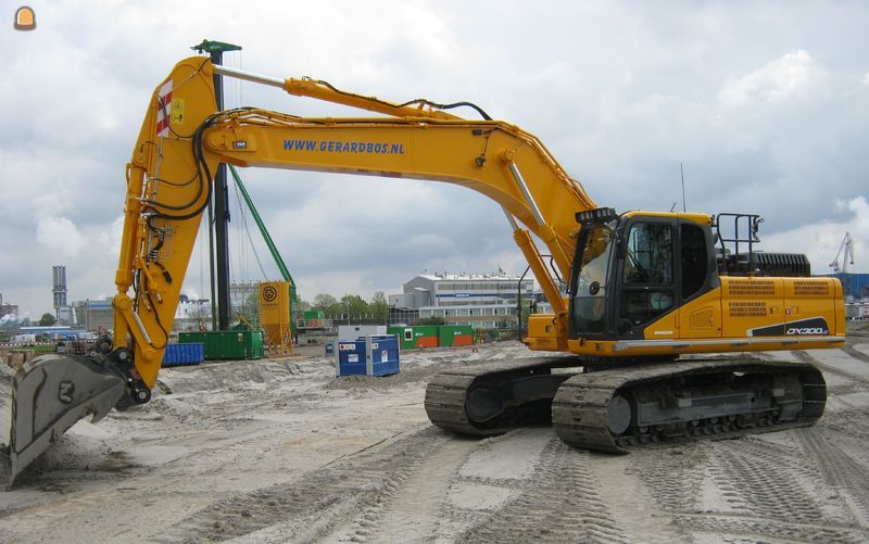 DOOSAN DX 300LC-5+ Leica GPS