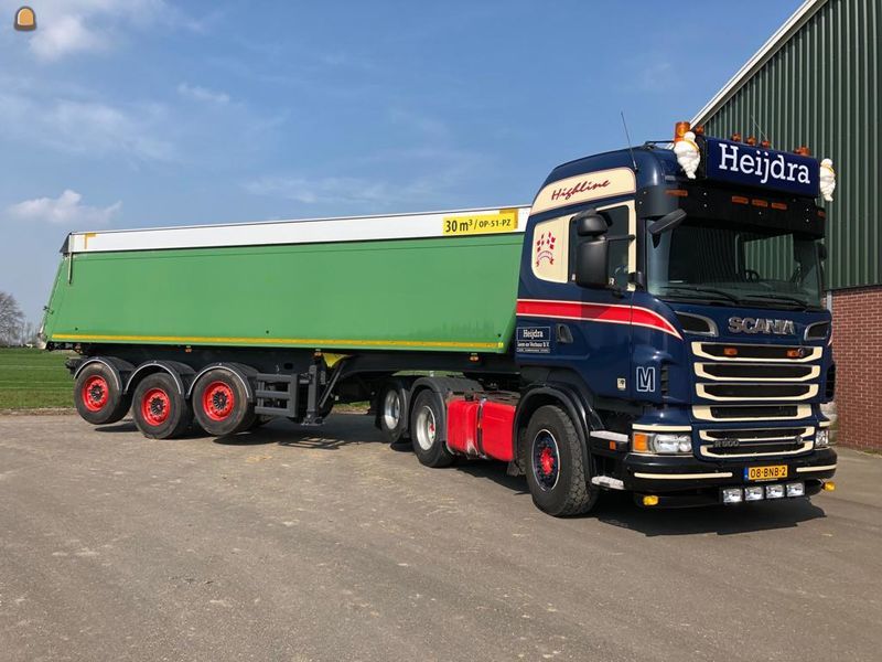 Scania r500+kieptrailer