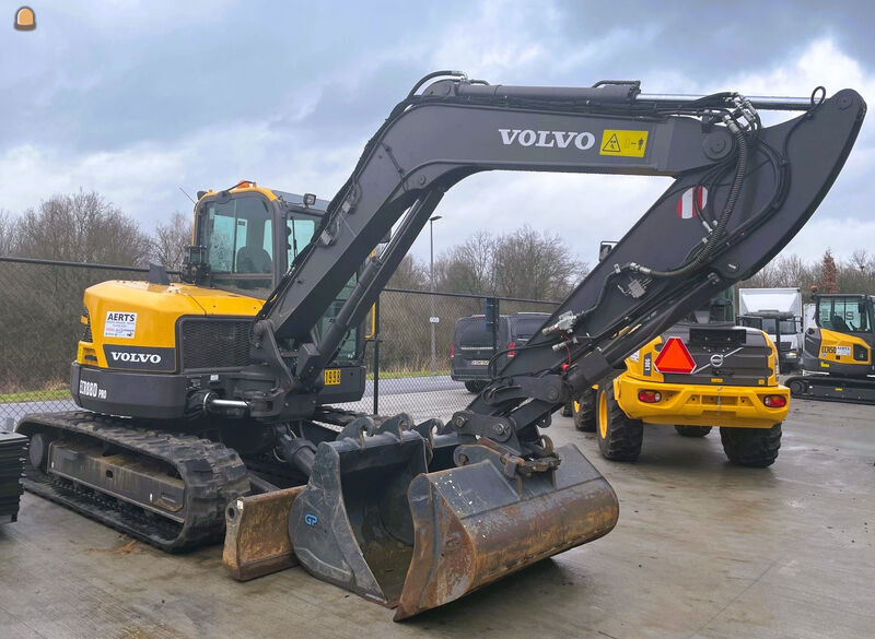 Volvo ECR88D midigraver bj 2022