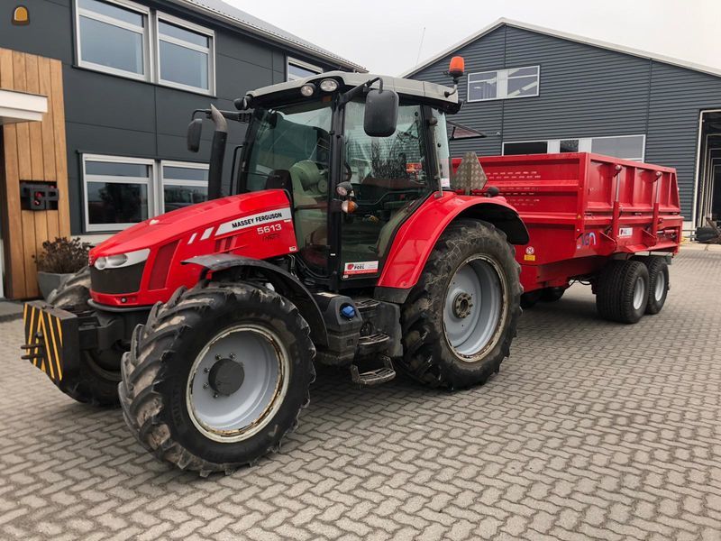 Tractor + (slootvuil) kipper 7m3