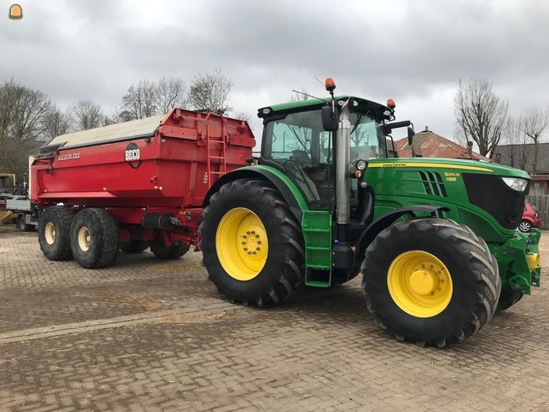 John deere 6210R + beco 260 maxxim