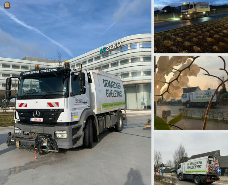 Veegwerken / onderhoud van wegen / parkings en terreinen