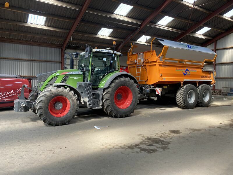 Fendt 722 + Dezeure 16m3