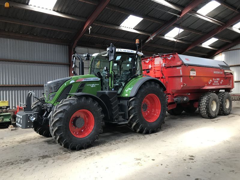 Fendt 722 + Beco Maxxim 240