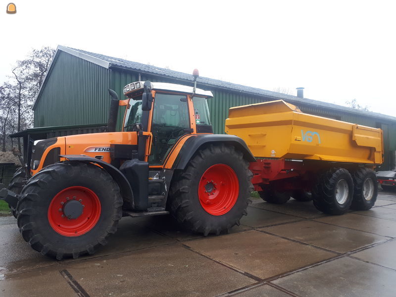 Fendt met vgm kipper