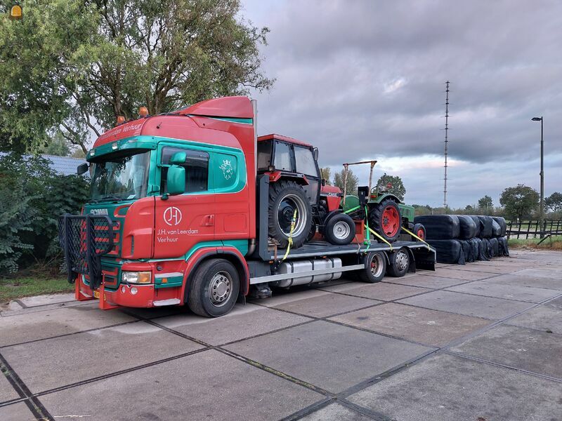 Scania oprijwagen 16 ton laadvermogen