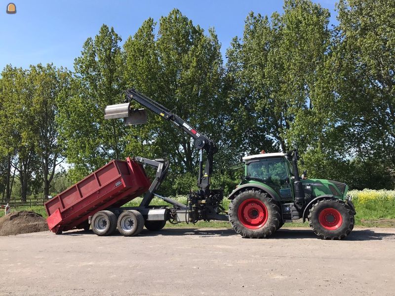 Fendt + kraankipper