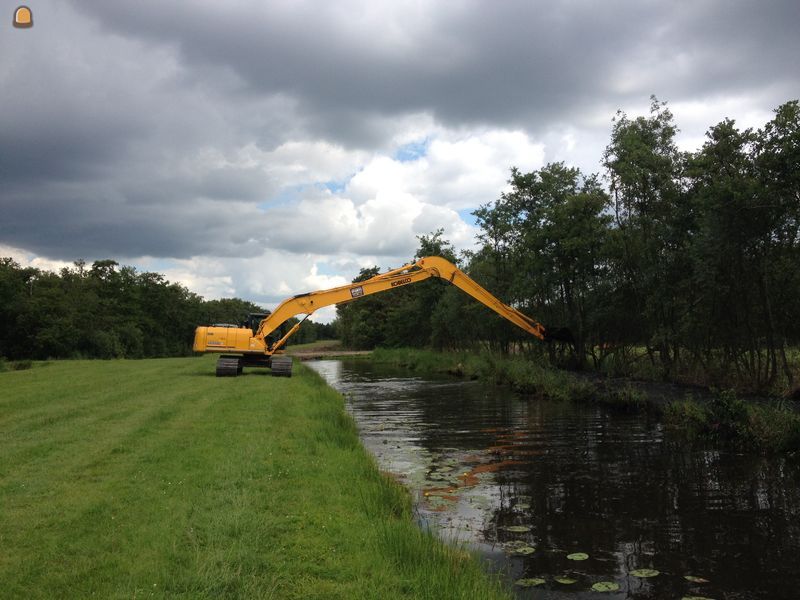 Kobelco SK210 long reach + GPS