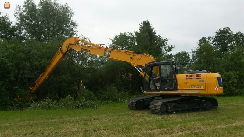 Kobelco SK210 long reach + GPS