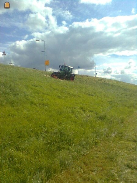 Tractor + schijvenmaaier combinatie