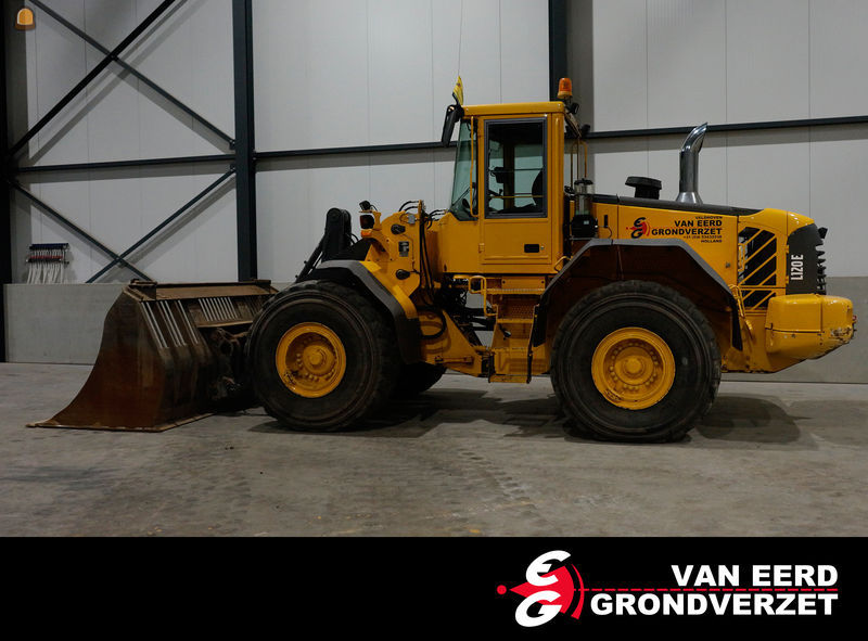 Volvo L120E met Weegsysteem