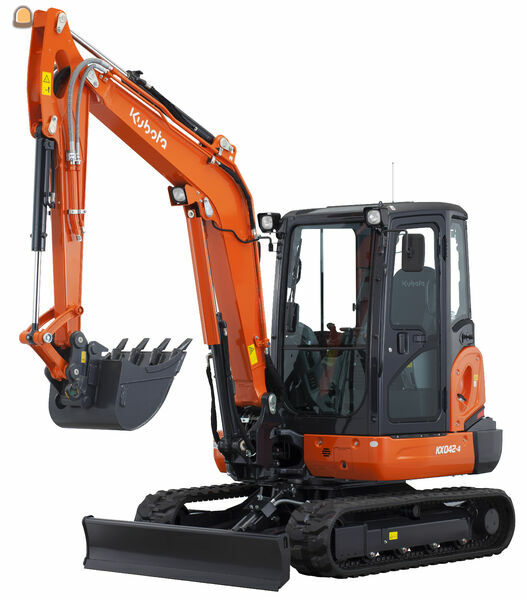 Kubota minigraver KX042-4