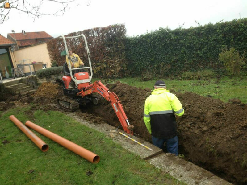 Rioleringwerken, putten, afwatering - gescheiden riolering plaatsen