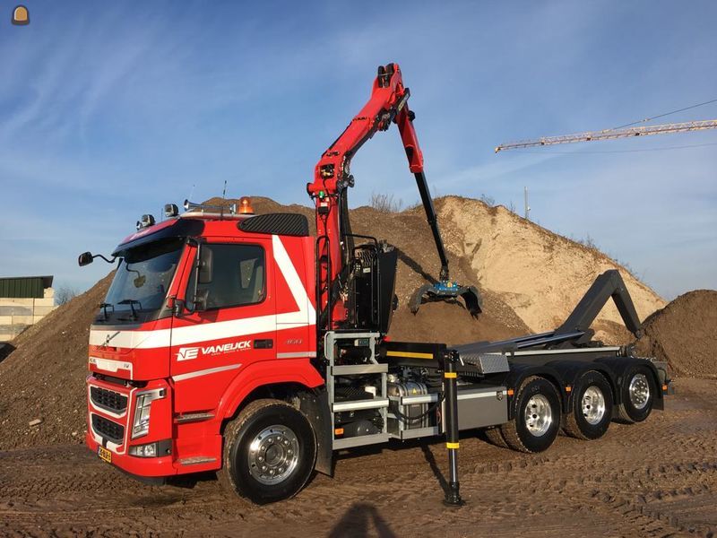 Volvo FM460 8x4 tridem kraanwagen