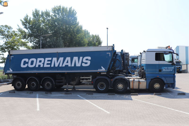 Man 6X2+ Aluminiumtrailer