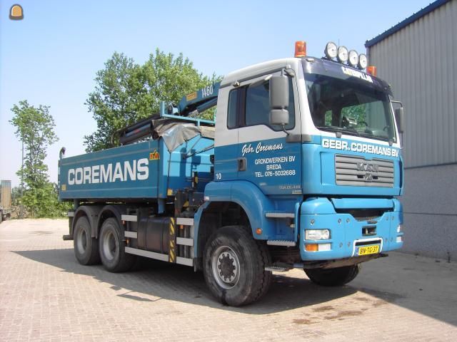 Man Knijperwagen 6X6 Kraanwagens 6x6