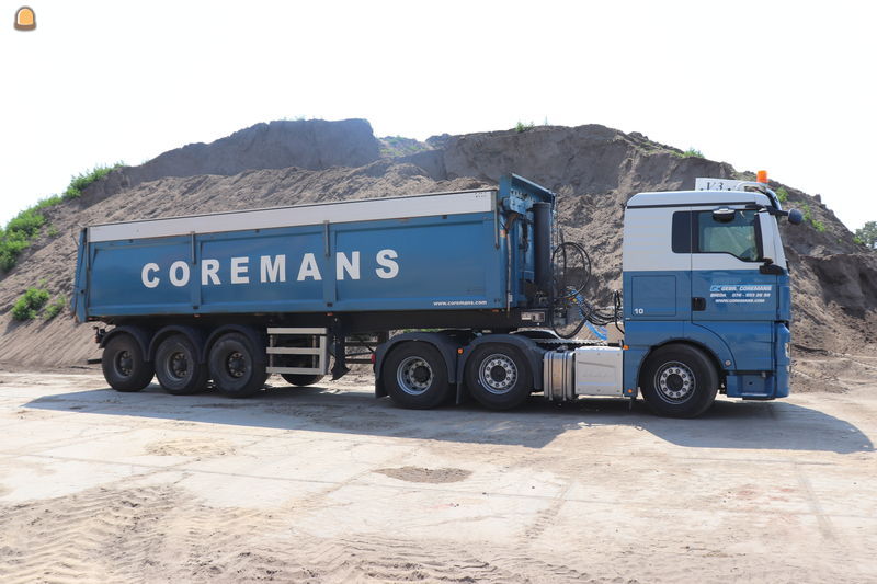 Man 6X2+ Aluminiumtrailer