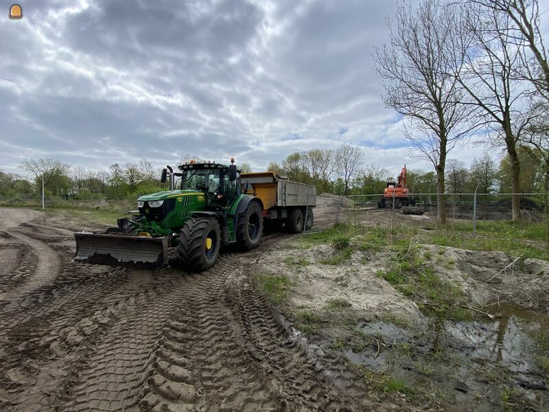 John deere 6155r+ VGM  15,5 m3