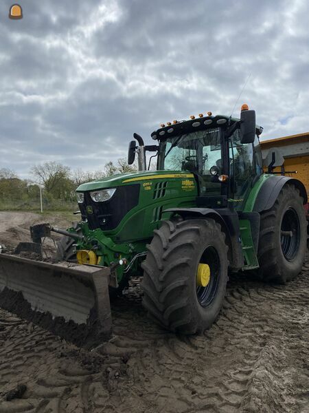 John deere 6155r+ VGM  15,5 m3