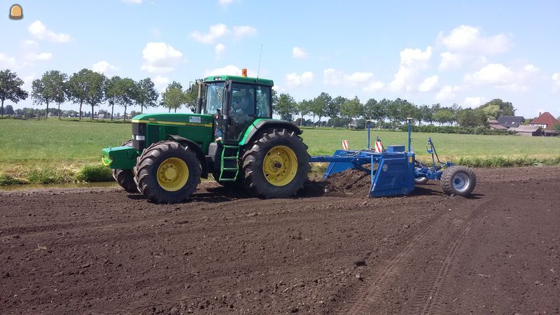 Johndeere 3D GPS van Topcon