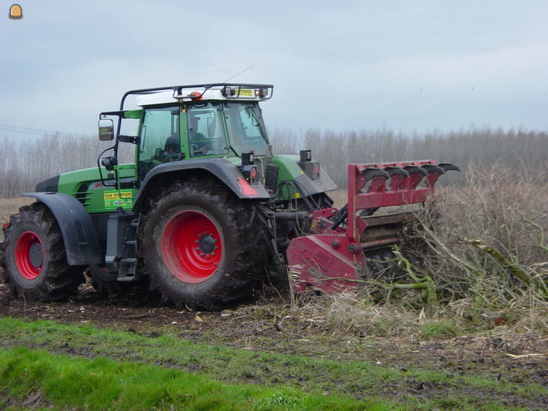 Trekker met bosklepel