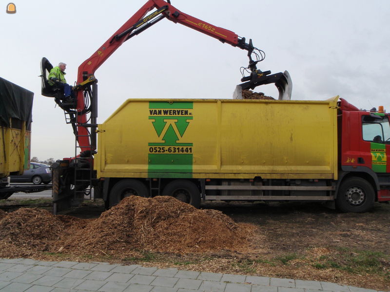 Combinatie met kraan 90 m3