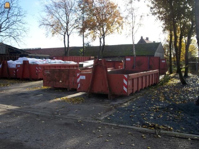 Verschillende maten containers