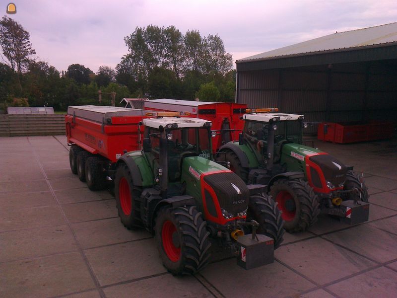 Fendt + 20m3 VGM kipper