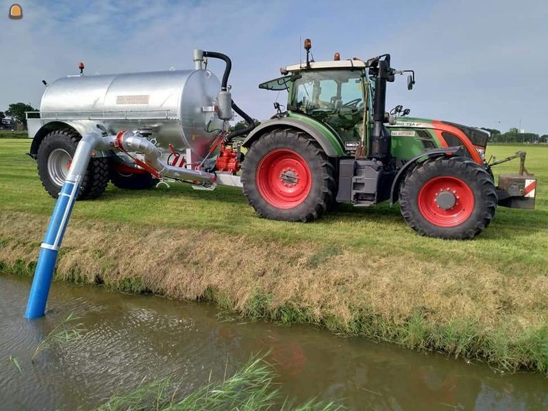 Fendt +12 m3+overdruk