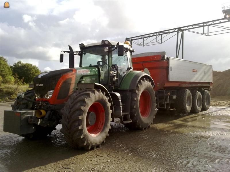 Fendt + 20m3 VGM kipper