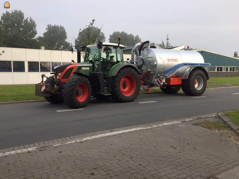 Fendt +12 m3+overdruk