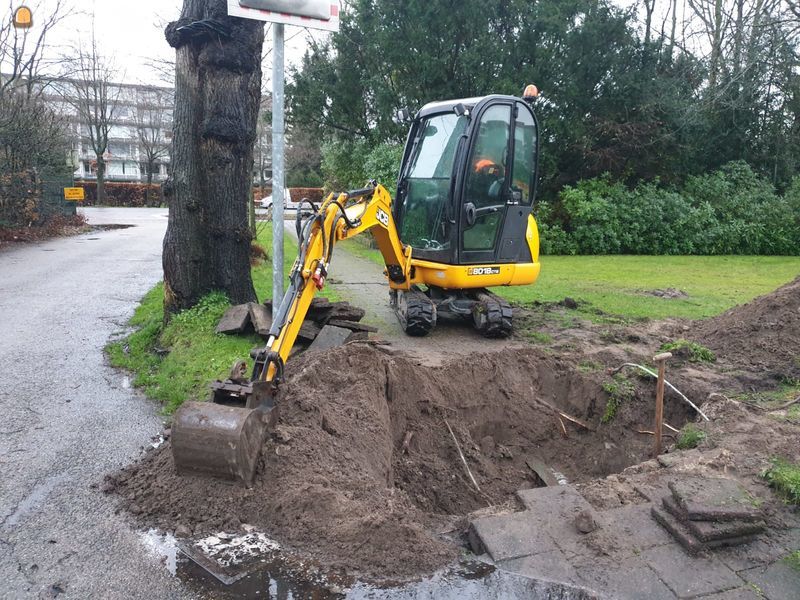 JCB minigraver 1.8 ton