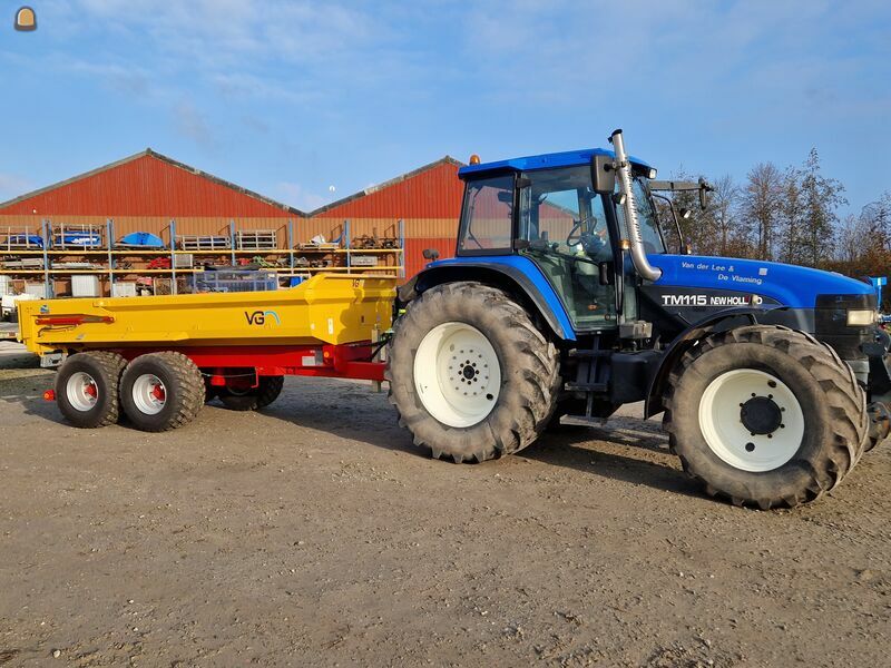 New Holland+ gronddumper 5 m3