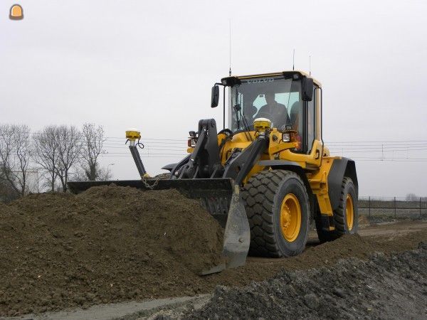 Volvo L70H + GPS + 3D leveler