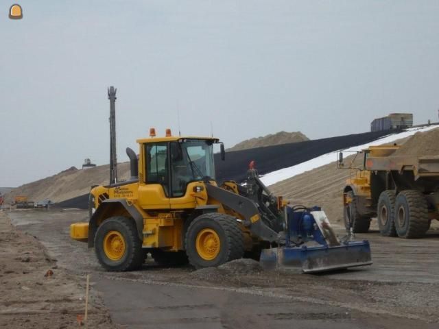 Volvo L70H + GPS + 3D leveler