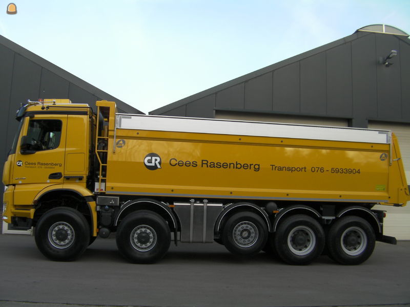 10x8   Mercedes Arocs 5048 On Board aslast weegsysteem