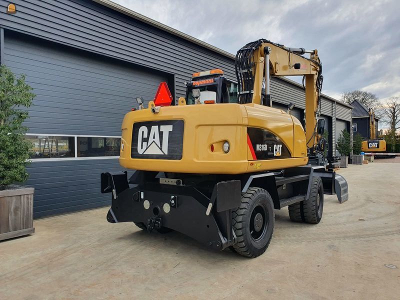 CAT 316, DKS, stempels, overdruk