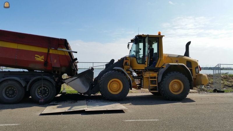 Volvo L70G, 3D GPS & overdruk