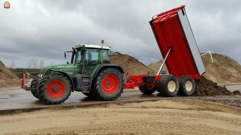 Fendt 714 met beco&kleppen;