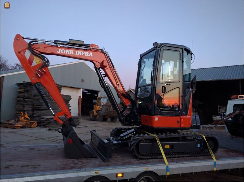 Hitachi zx38u(4t.) evt. met overdruk