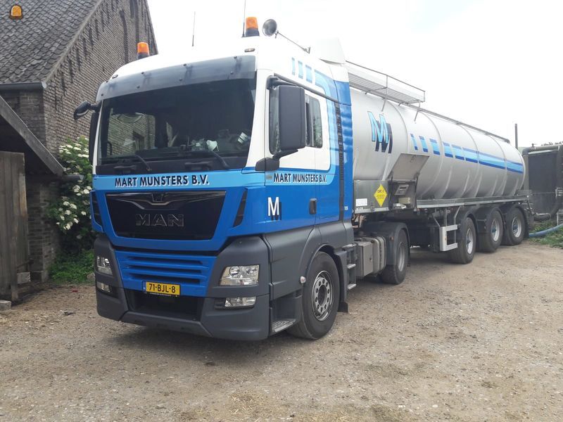 MAN tgx + Vocol 36 m3