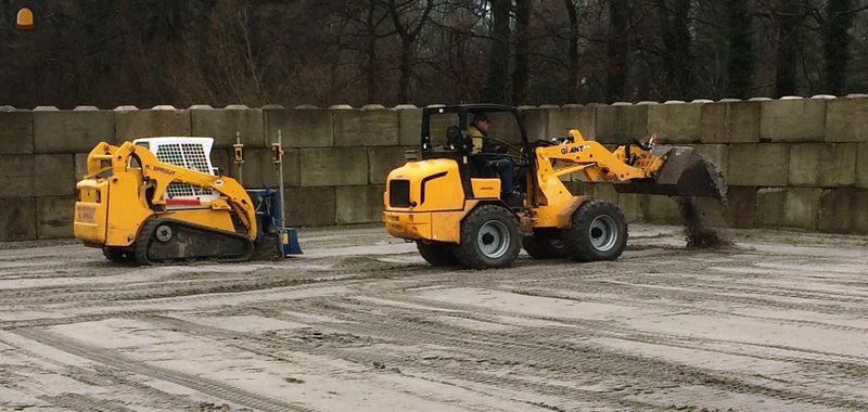 Bobcat T190 high flow met lasergestuurde levelaar