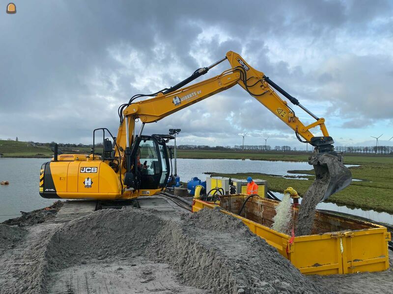 JCB 145LC met GPS