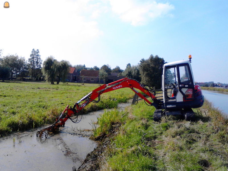 Slootonderhoud Hoogheemraadschap van Rijnland